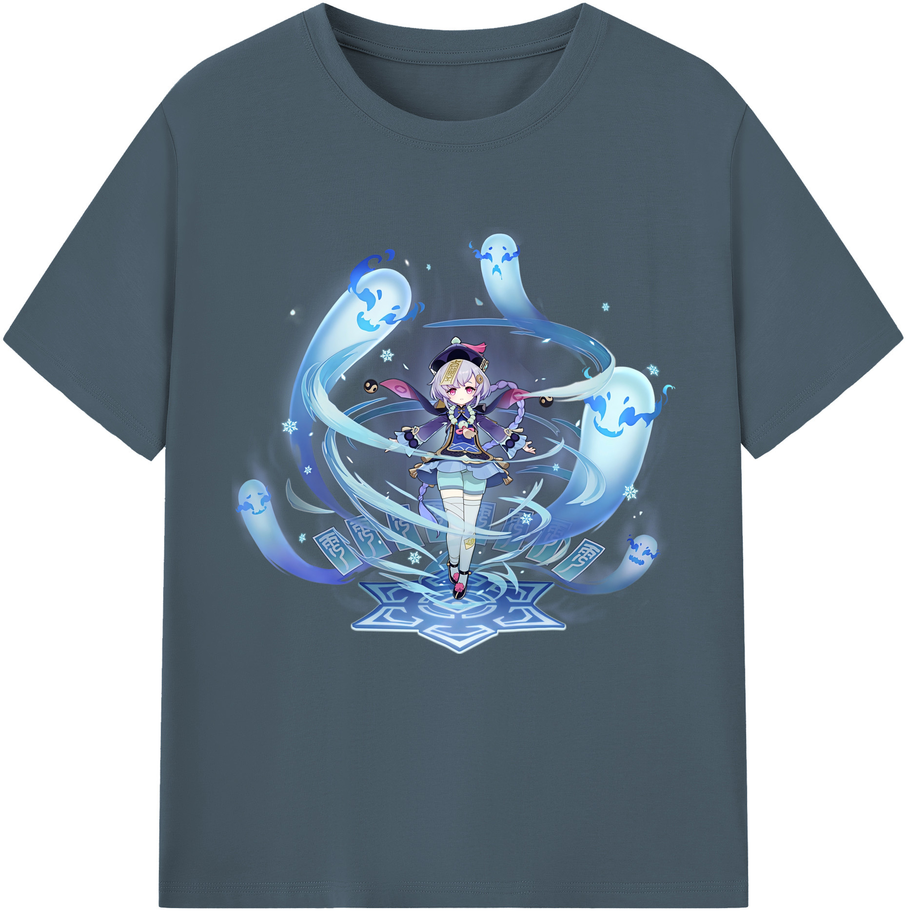 げんし神 七七 なな  genshin Nana 綿100％半袖Tシャツ（フロントプリント）